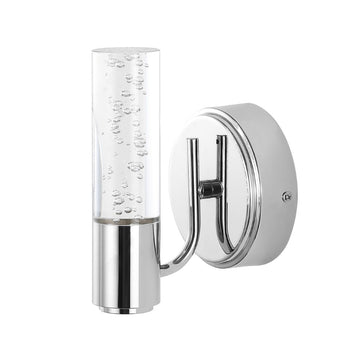 Bolha Minimalist Modern Bubble Acrylic/Iron Integrated LED Vanity Light - JONATHAN Y